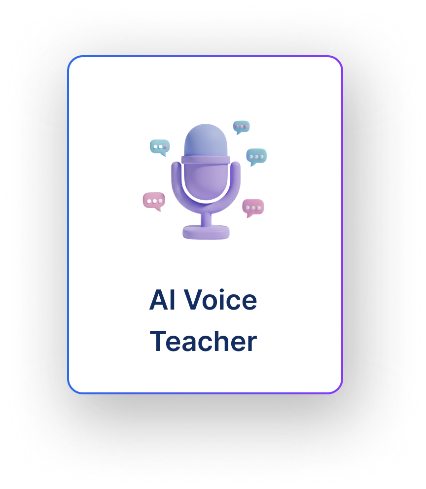AI Voice Teacher